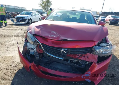 2016 Mazda Mazda6 I Touring из США, поврежденный, VIN JM1GJ1V52G1419140